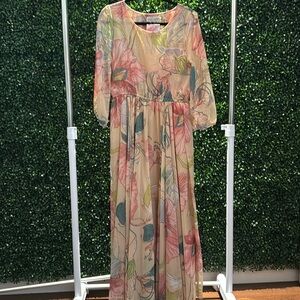 Floral maxi dress from Chicwish size L